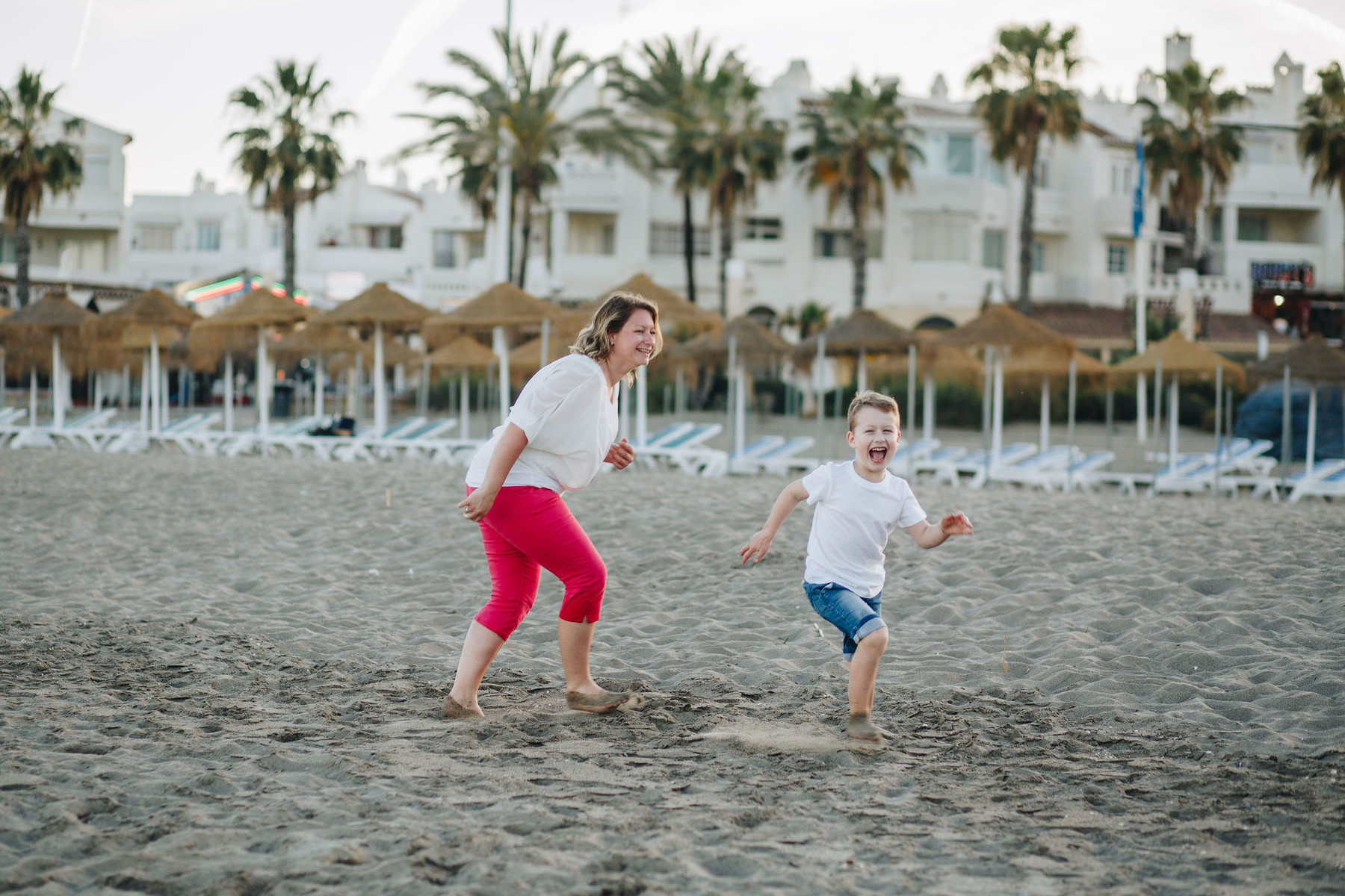 Family photo shoot in Benalmadena