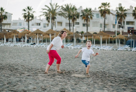 Sesión de fotos de familia en Benalmádena