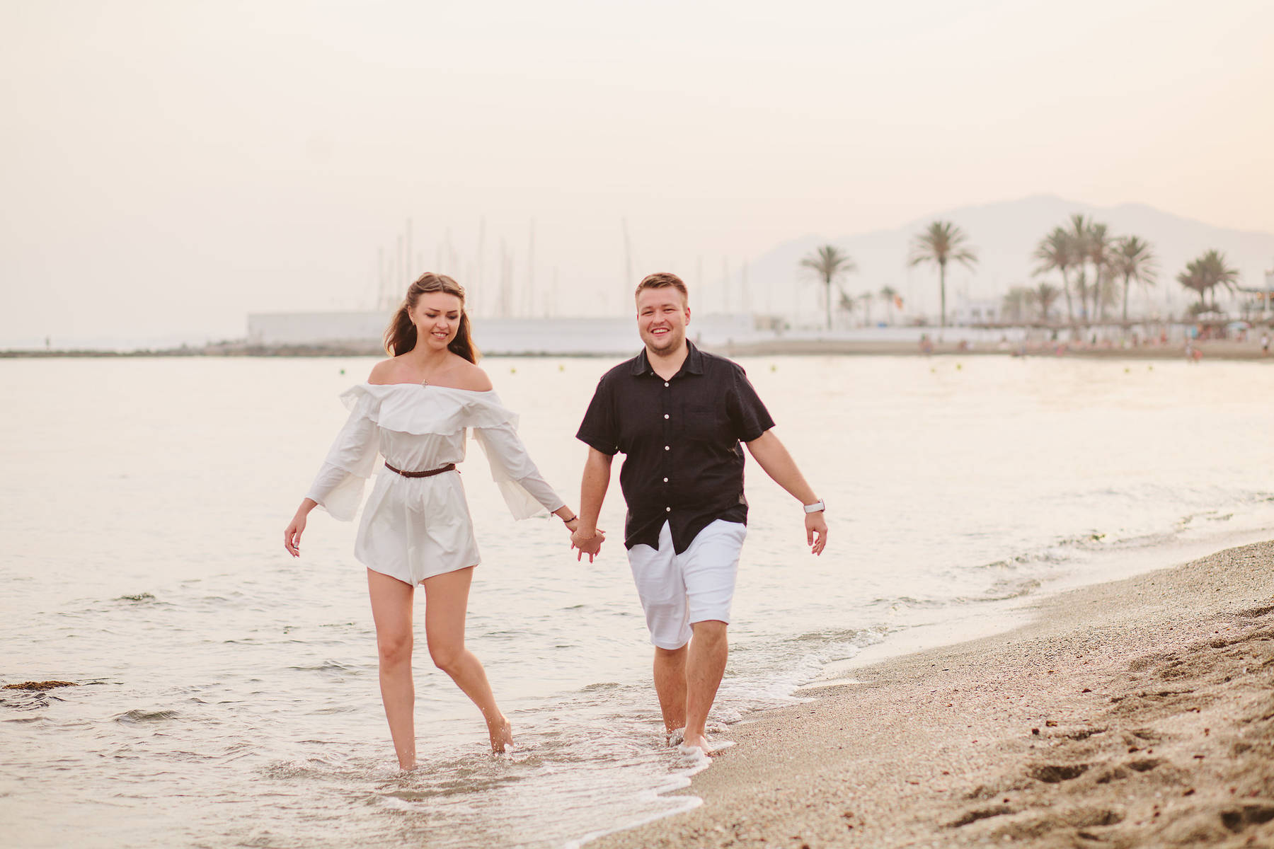 Sesión de fotos de pareja en Marbella