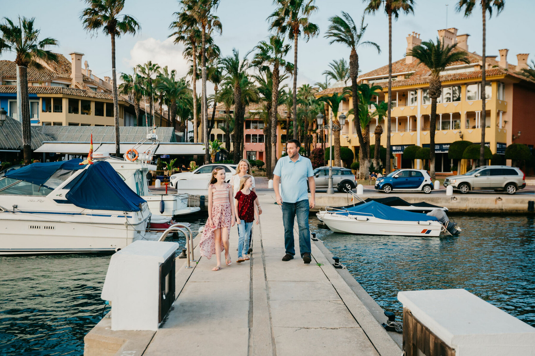 Sesión de fotos de familia en Sotogrande