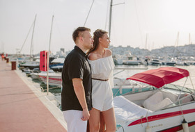 Love Story photo session in Marbella