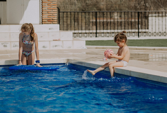 Un día de vacaciones de una familia en España