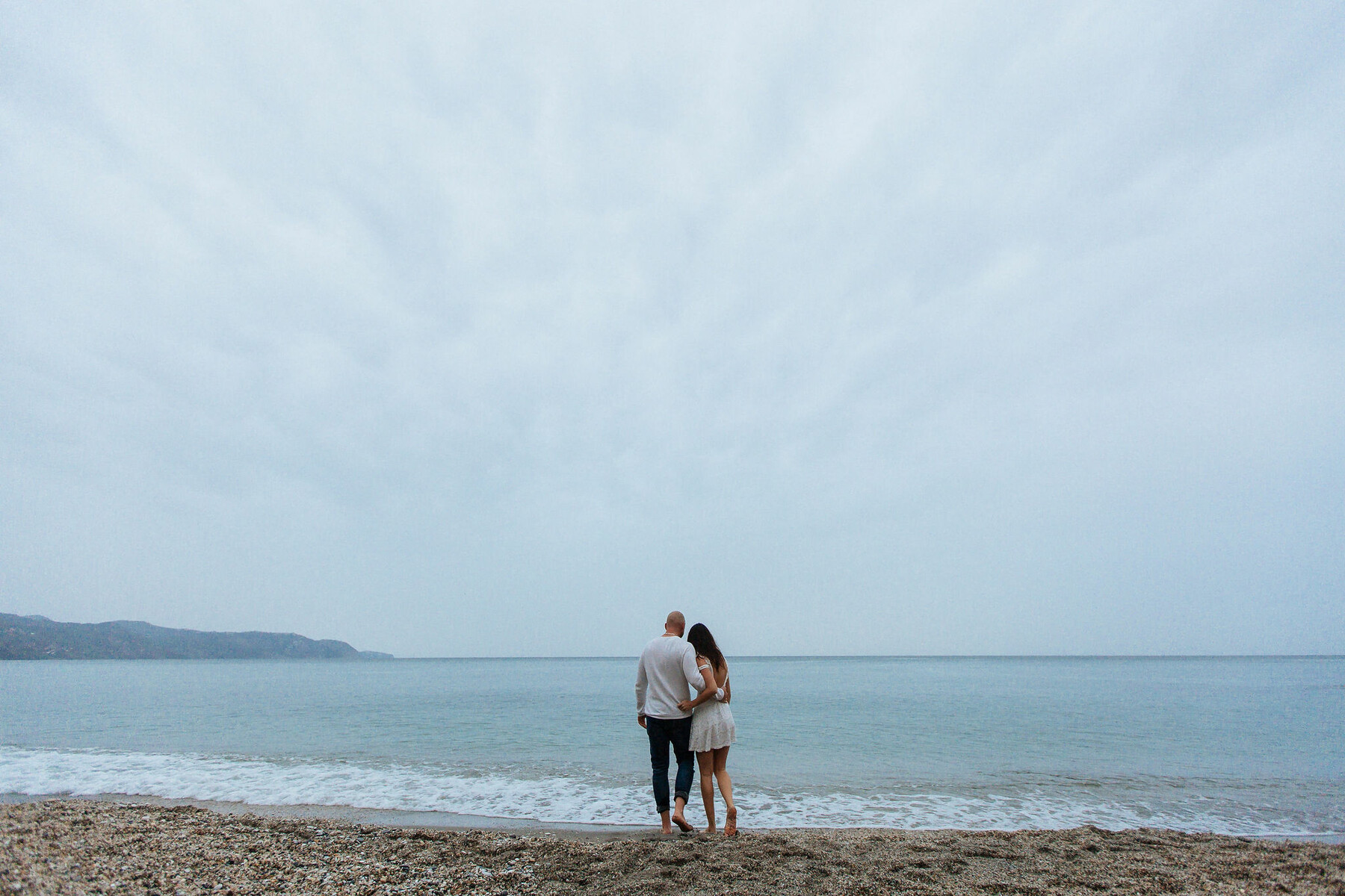 Love story photo set in Nerja