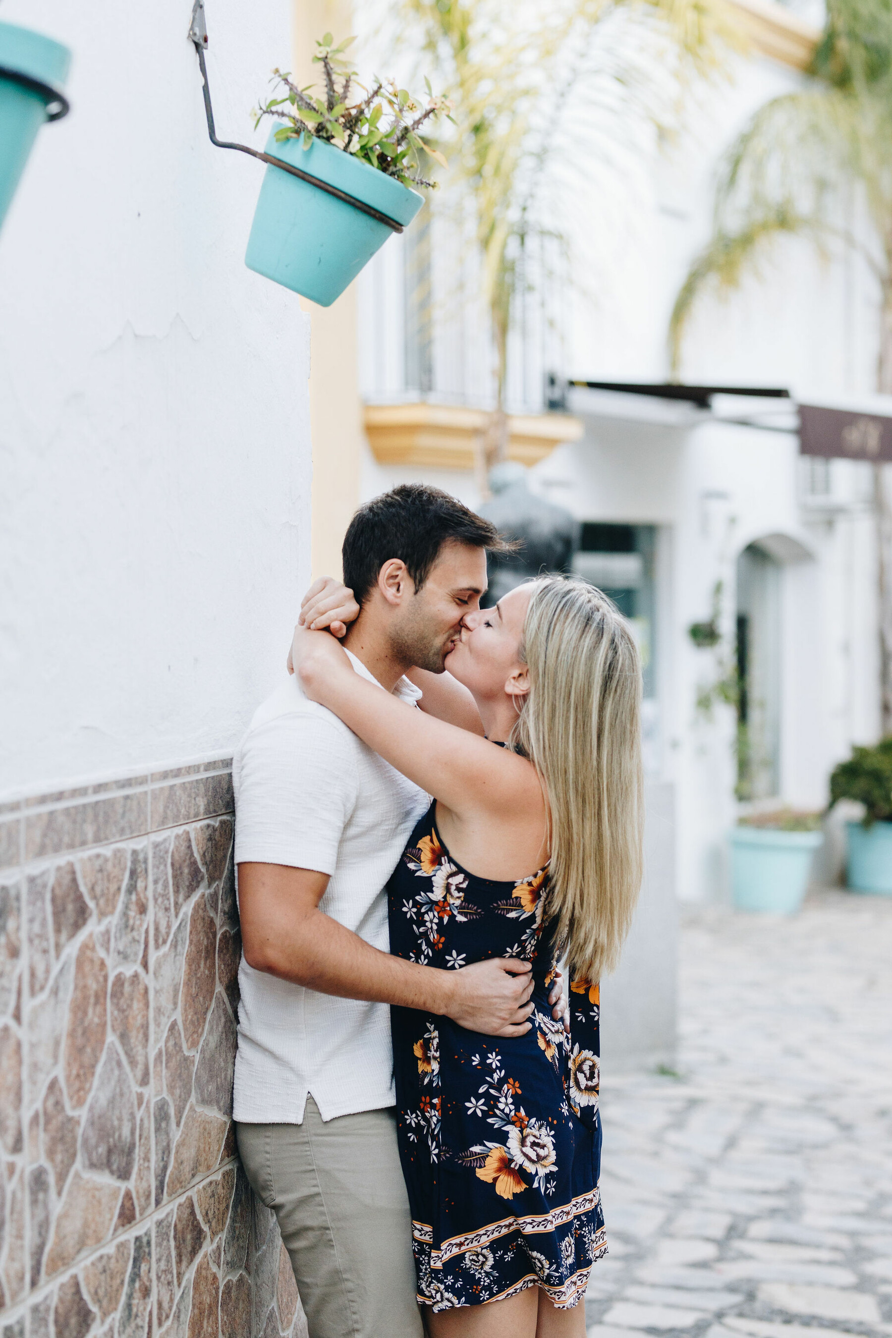 Sesión de fotos de amigos en Estepona