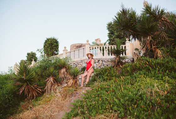 Sesión fotográfica de embarazo en Riviera del Sol