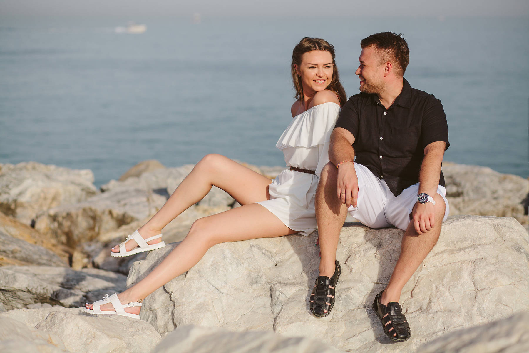 Love Story photo session in Marbella