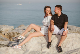 Love Story photo session in Marbella