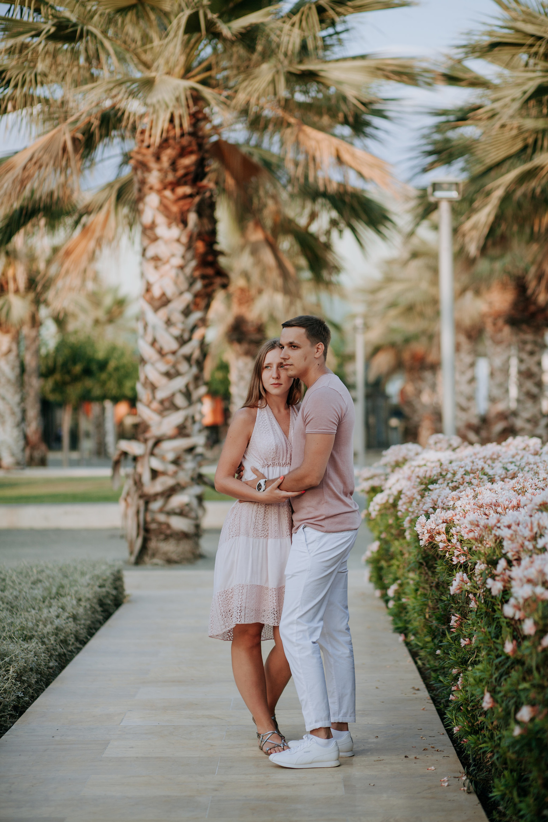 Romantic photo shoot in Málaga