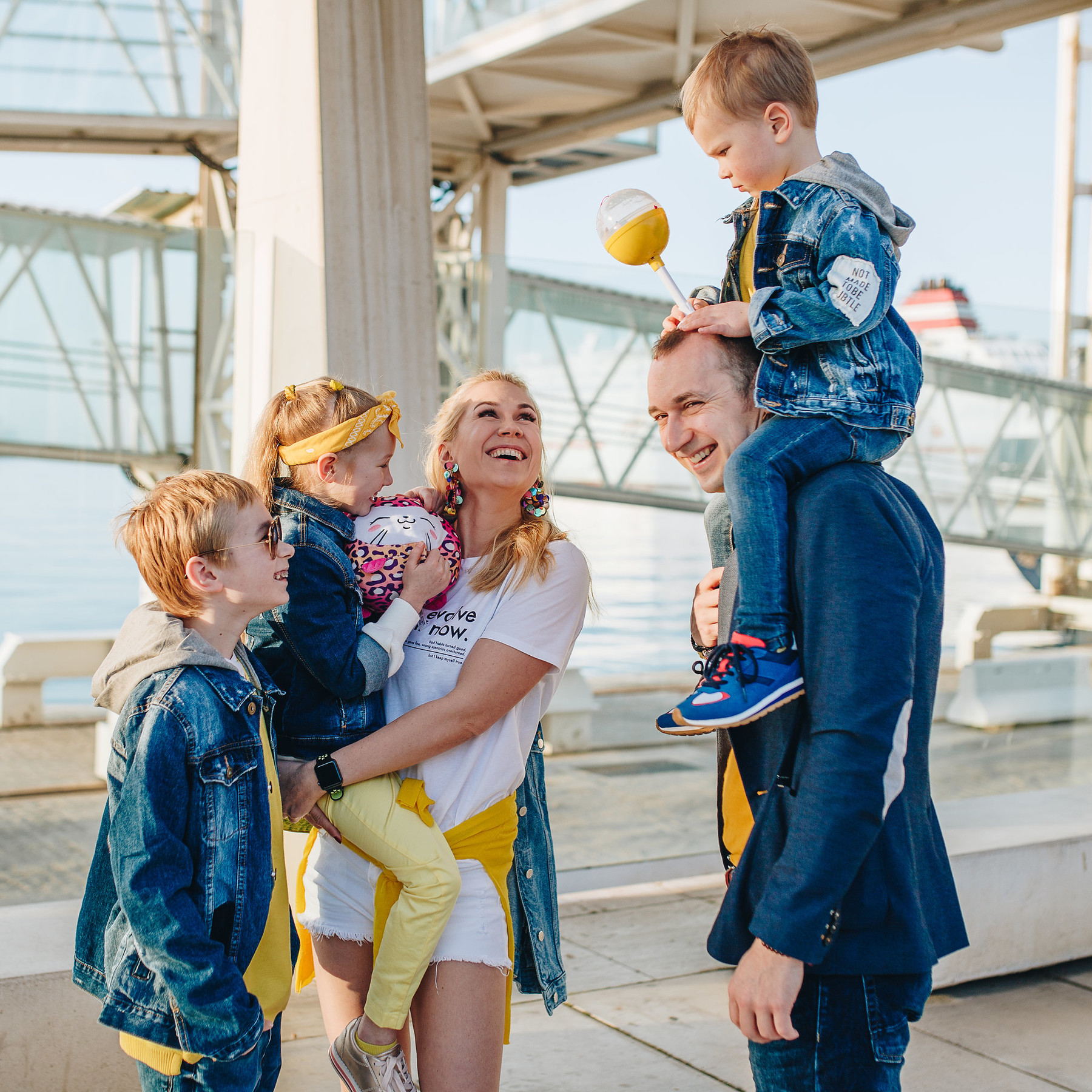 Family photo session in Malaga