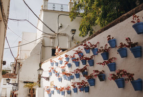 Семейная фотосессия в центре Марбельи