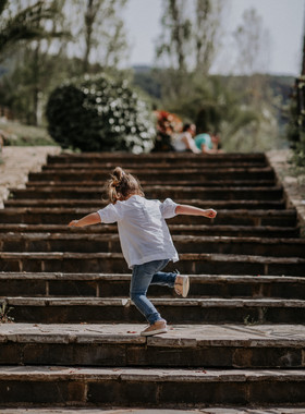 Un día de vacaciones de una familia en España
