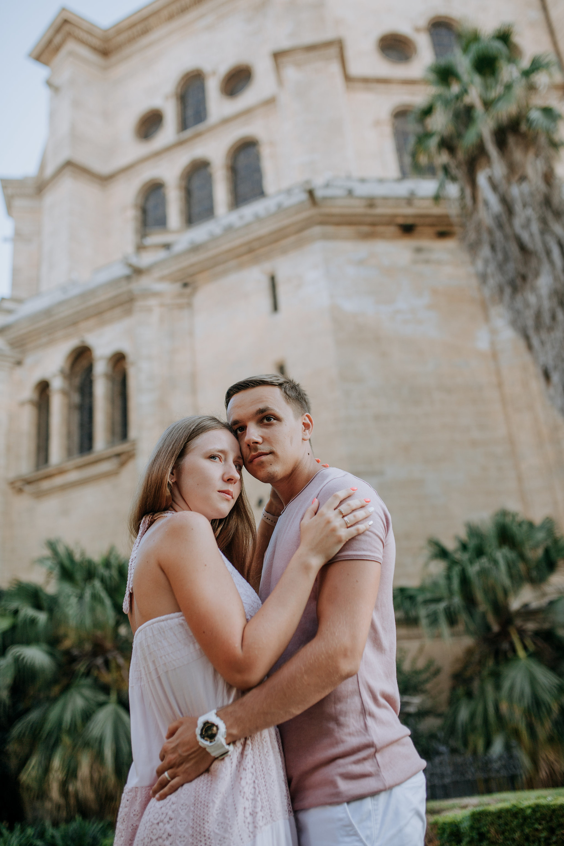 Romantic photo shoot in Málaga