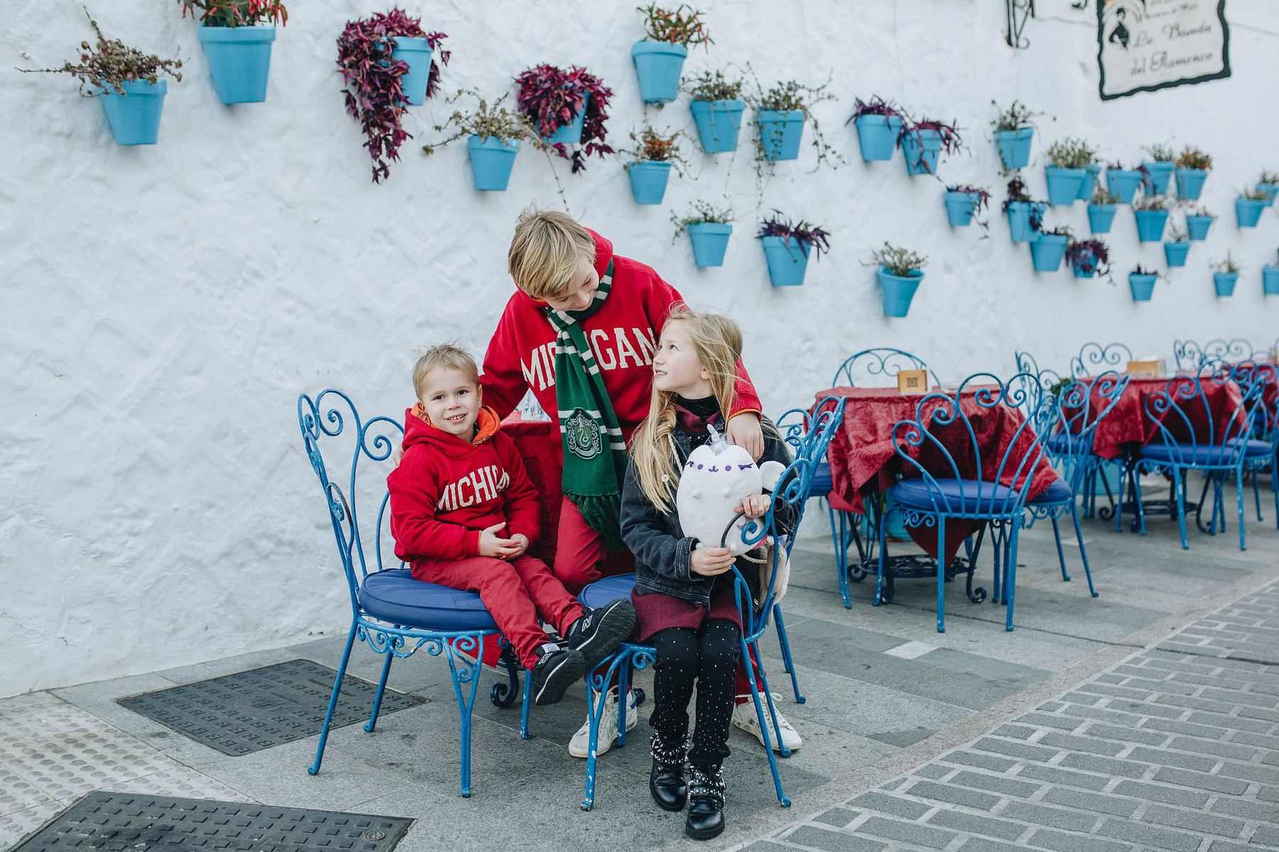 Fotografía de familia en Mijas Pueblo