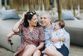 Детская фотосессия на пляже в Марбелье