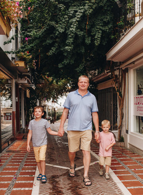 Sesión de fotos de familia en Marbella