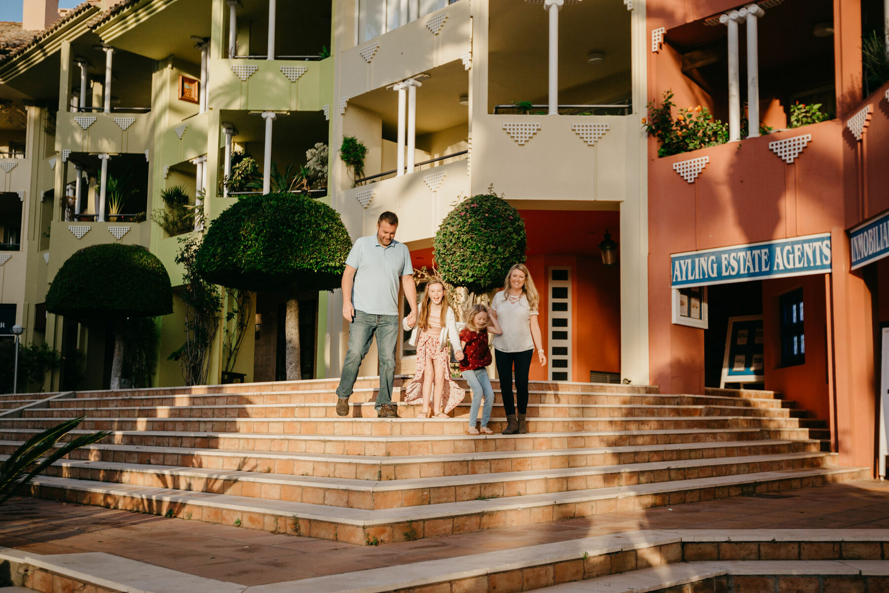 Family photoshoot in Sotogrande