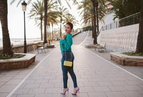 Portrait photo session in the Centre of Marbella