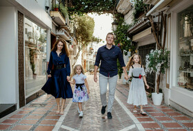 Семейная фотосъемка в Марбелье