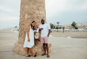 Sesión de fotos de familia en el Puerto Banús, Marbella