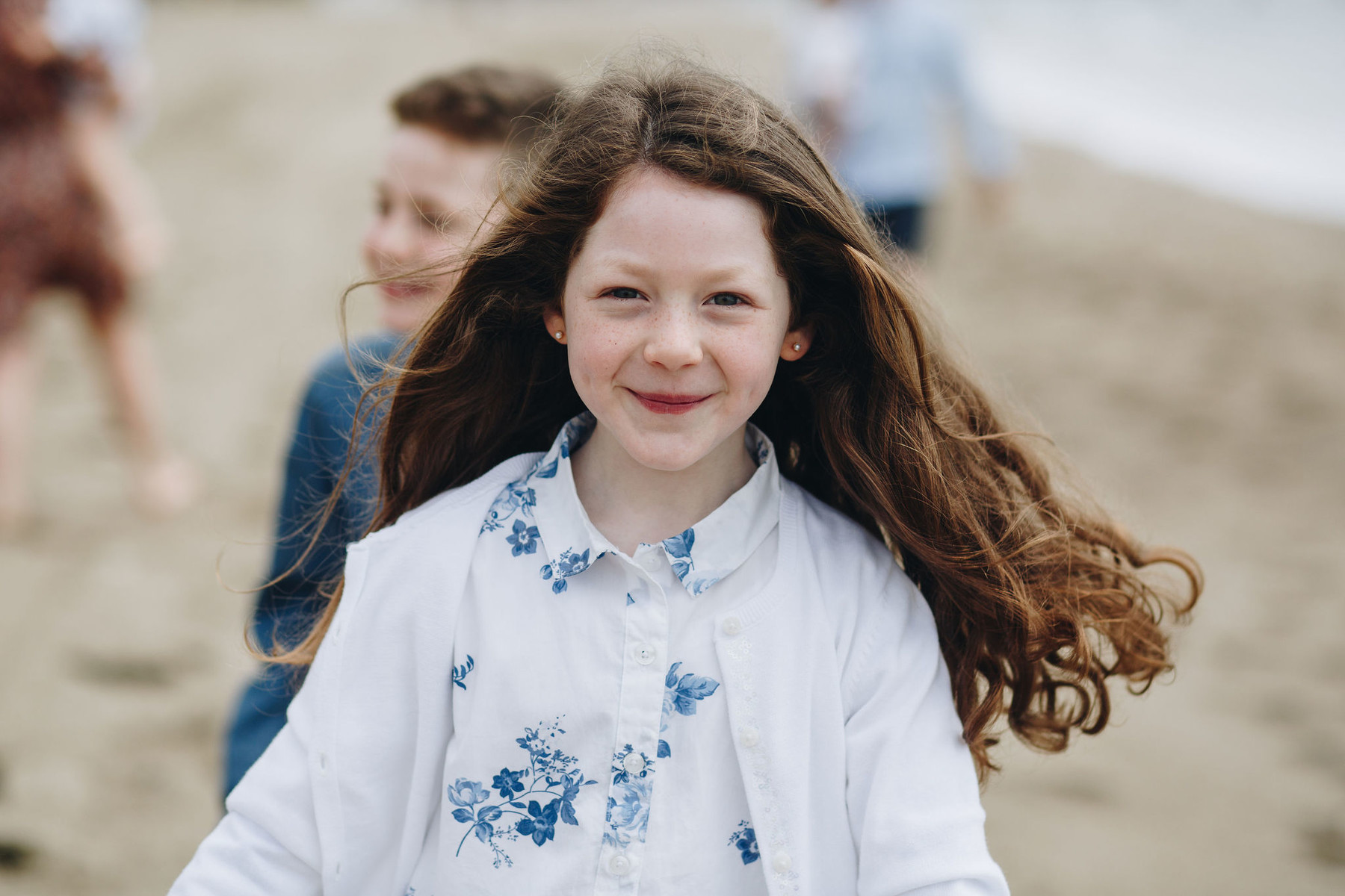 Kids photo shoot in the beach in Marbella