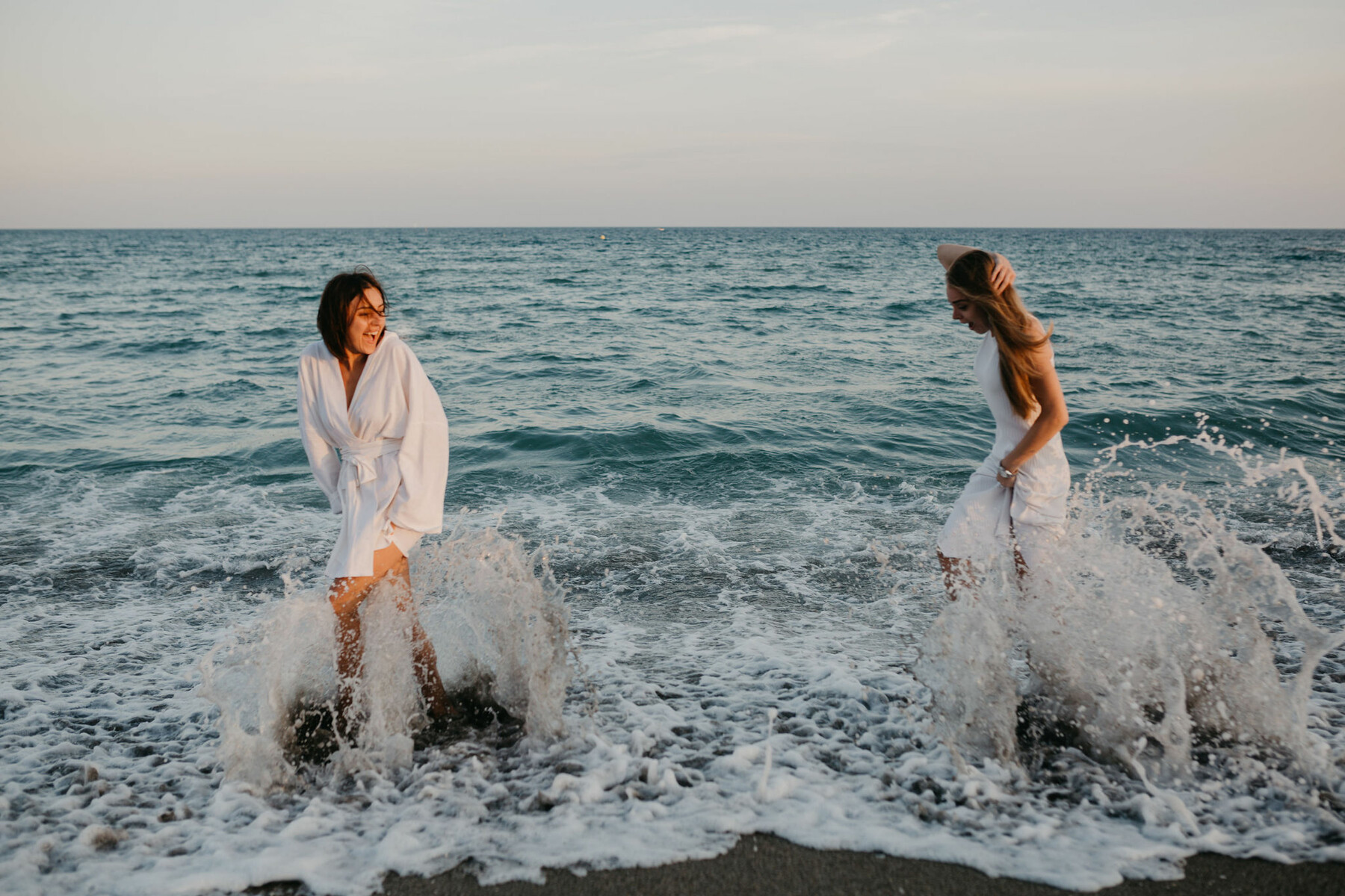 Photo set for three friends in the Center of Marbella