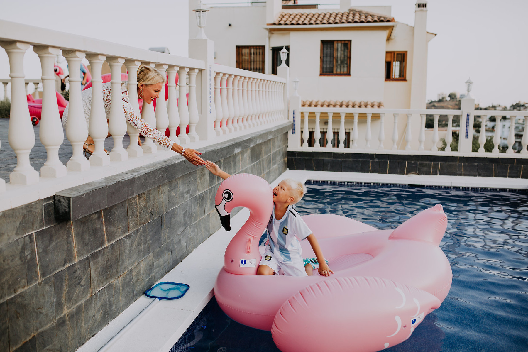 Fotografía de familia lifestyle en Benalmádena