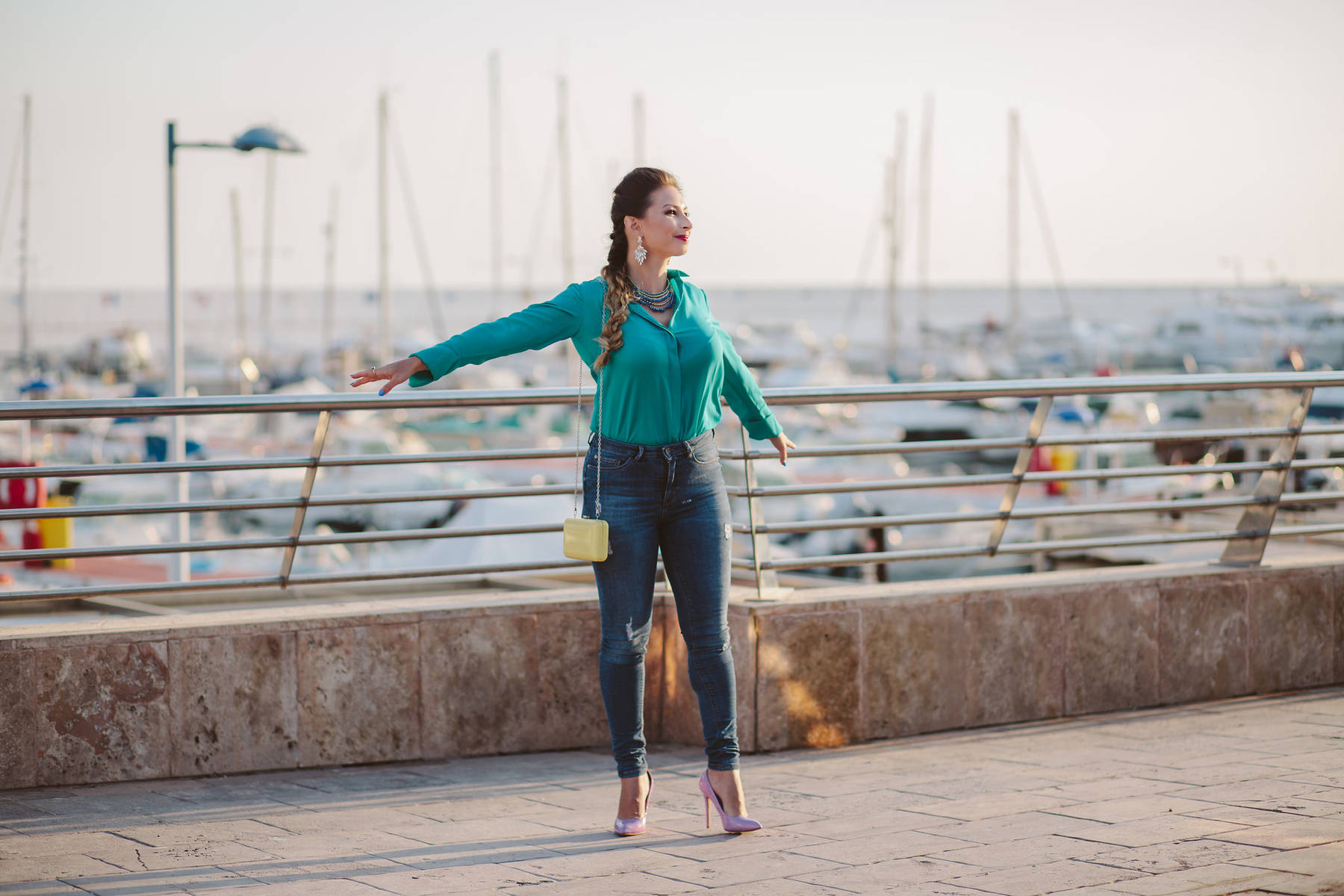 Portrait photo session in the Centre of Marbella