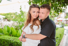 Sesión de fotos de pareja en Marbella