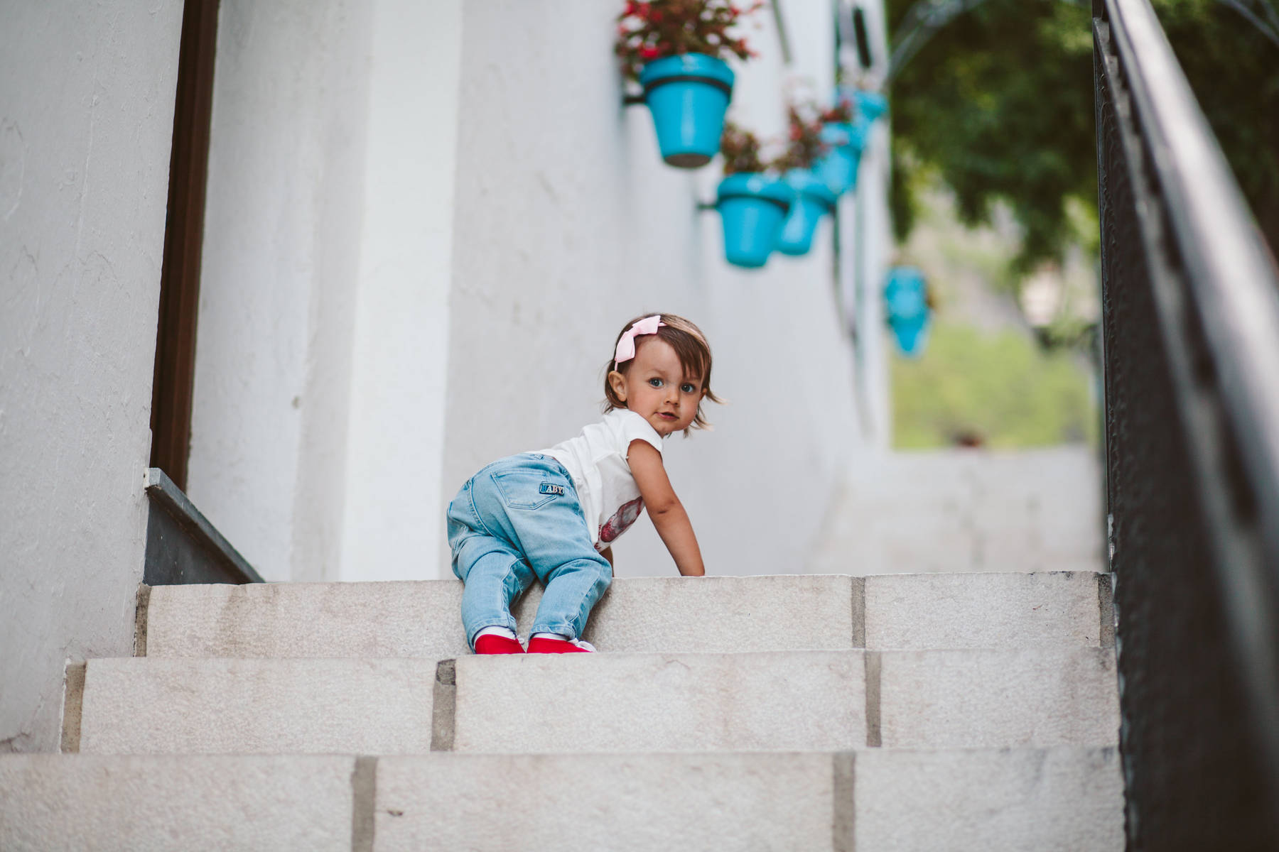 Sesión de fotos de familia en Mijas Pueblo