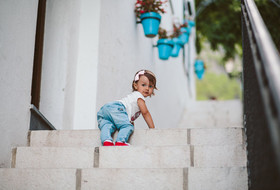 Family photo shoot in Mijas Pueblo