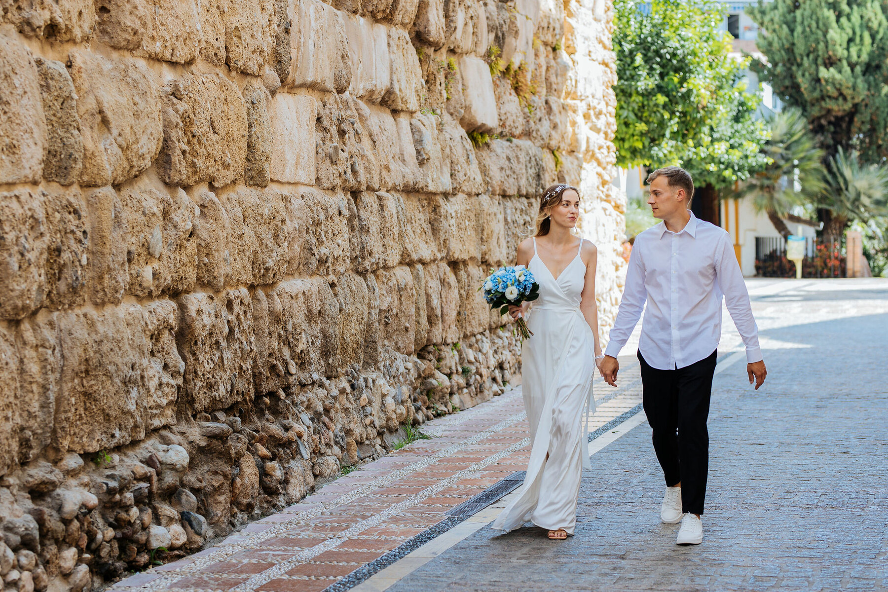 Sesión de fotos postboda en Marbella