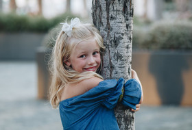 Family photo shoot in the Port of Málaga