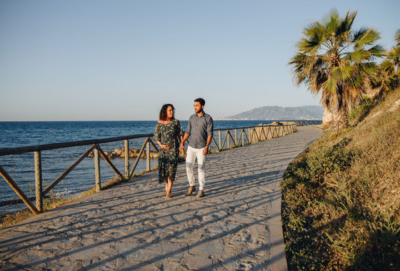 Maternity photography in Malaga