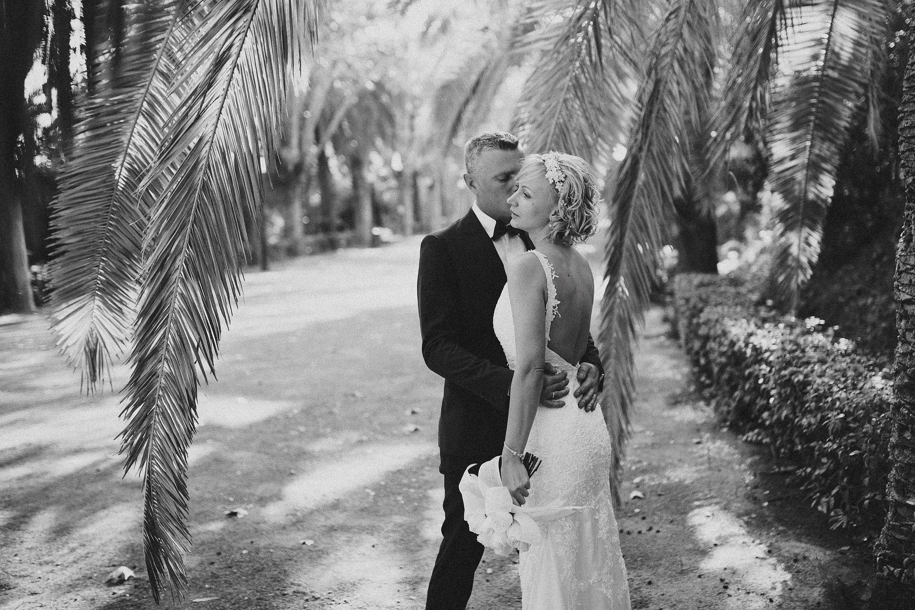 Boda en La Concepción Jardín Botánico-Historico de Málaga