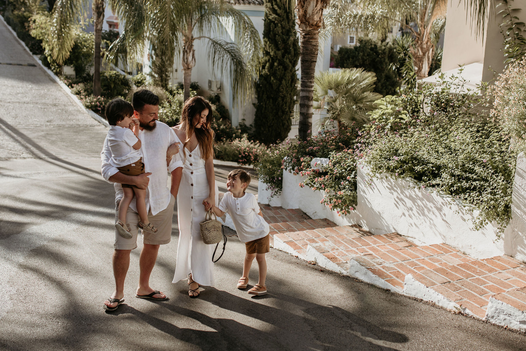 Sesión de fotos de familia en La Heredia