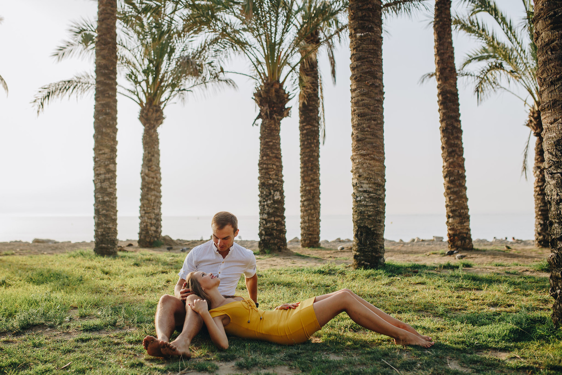 Romantic photo session in Torremolinos