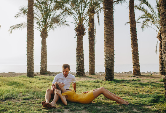 Sesión de fotos preboda en Torremolinos 
