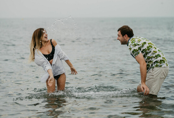 Romantic photo shoot in Mijas Costa