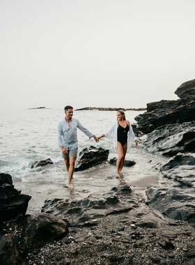 Фотосессия пары в Бенальмадене