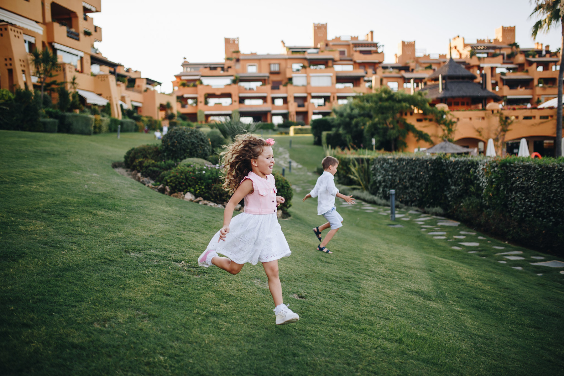 Family photo shoot in Estepona