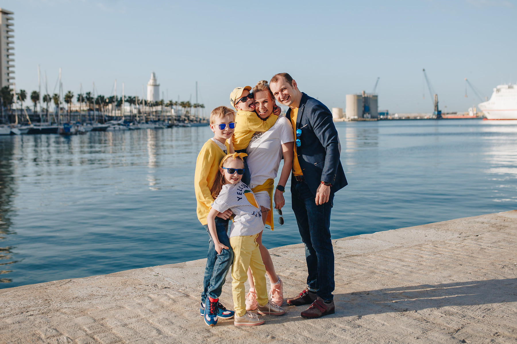 Sesión fotográfica de familia en Málaga