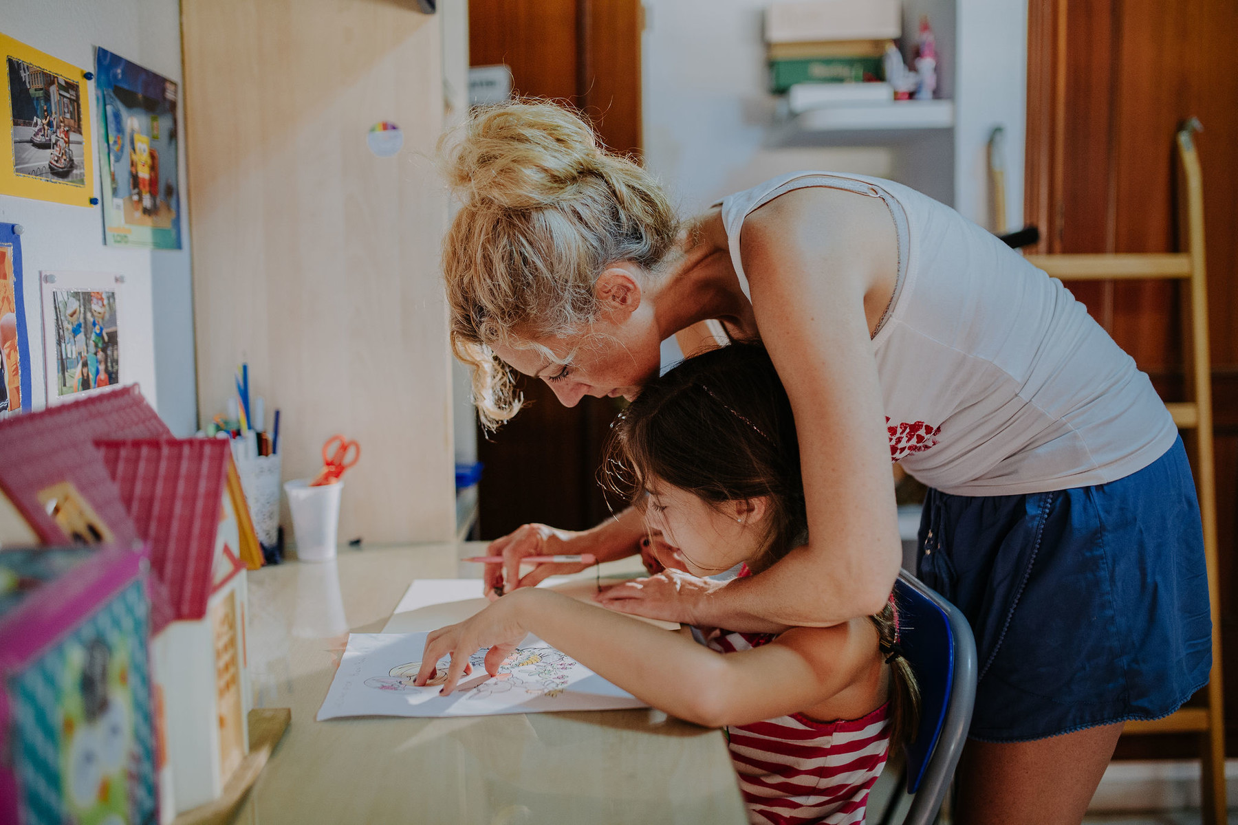 Un día de la vida de una familia de Málaga