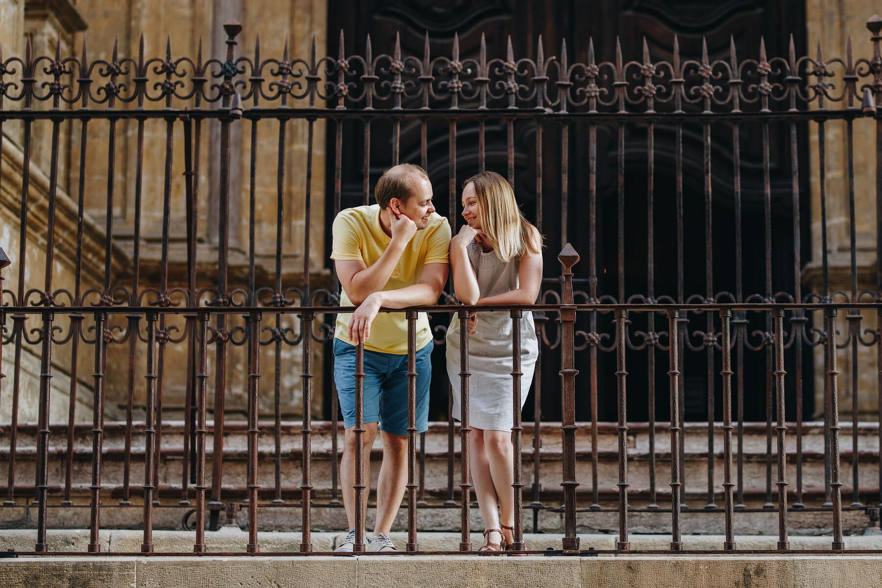 Love story photo shoot in Malaga