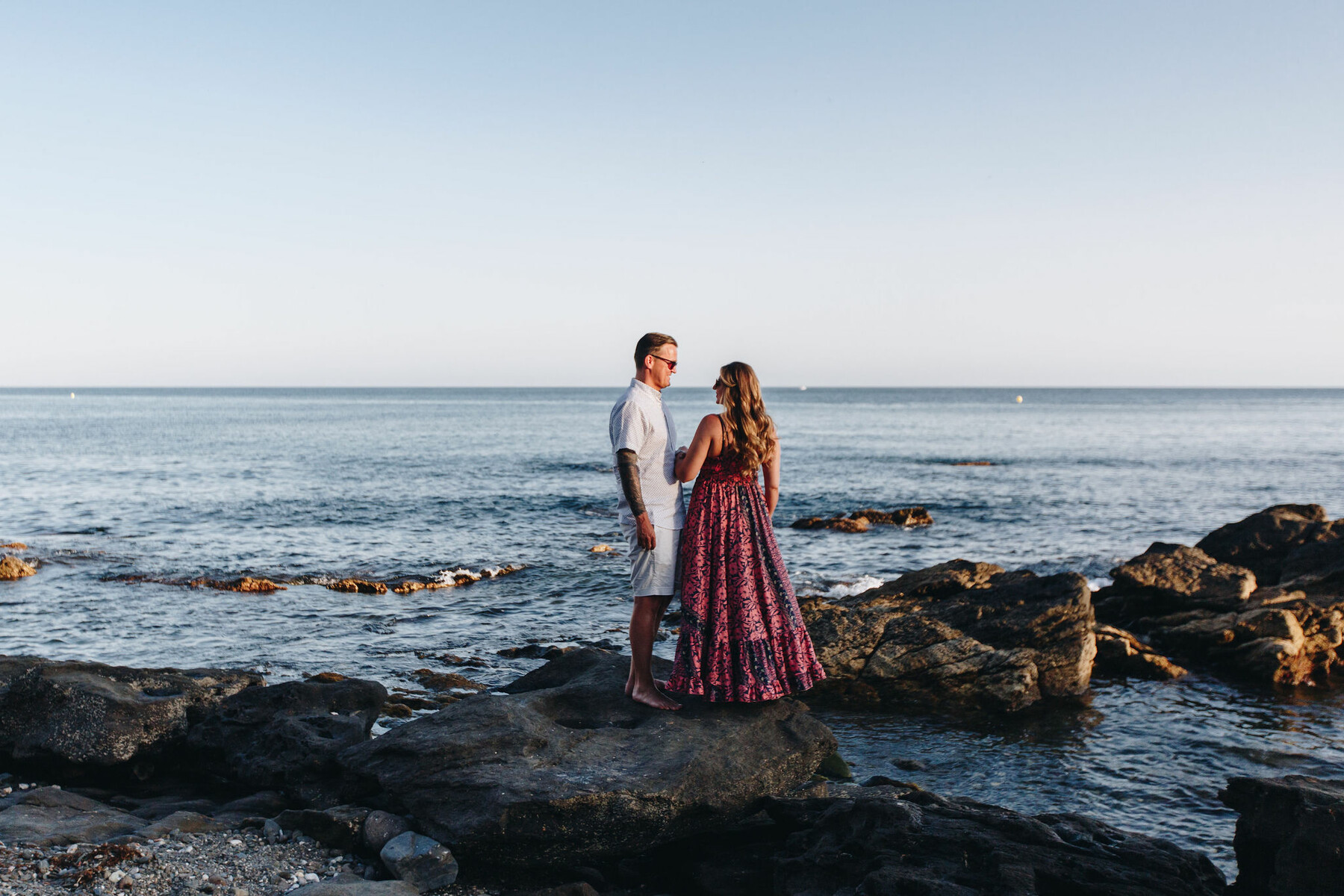 Sesión de fotos de pareja en Benalmádena