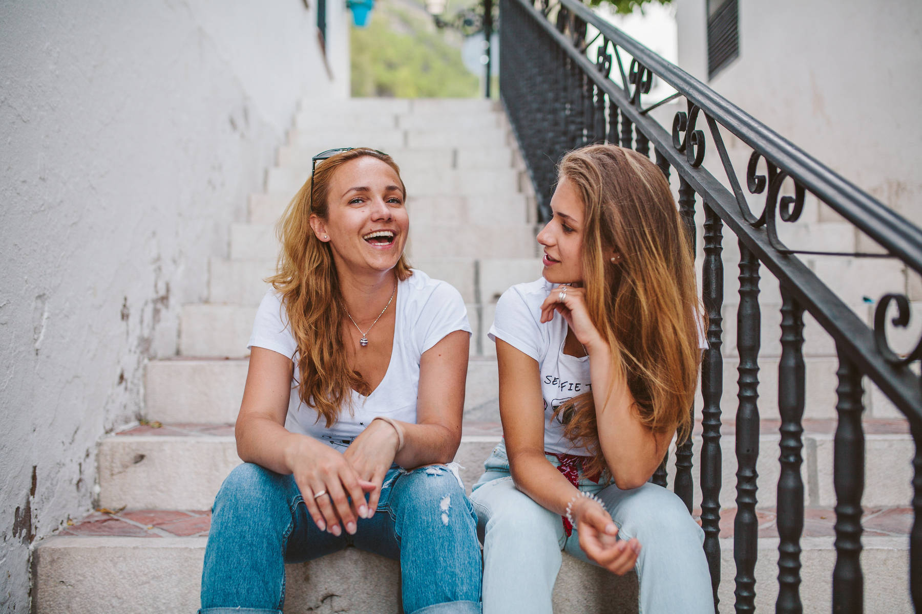 Family photo shoot in Mijas Pueblo