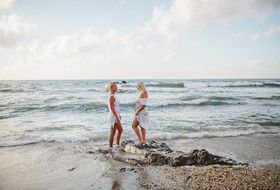 Sesión de fotos de amigas en Mijas Costa