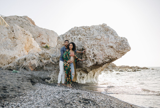 Sesión de fotos de embarazo en Málaga