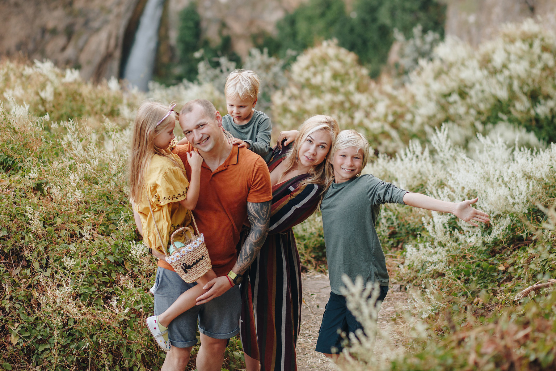 Sesión fotográfica de familia en Ronda