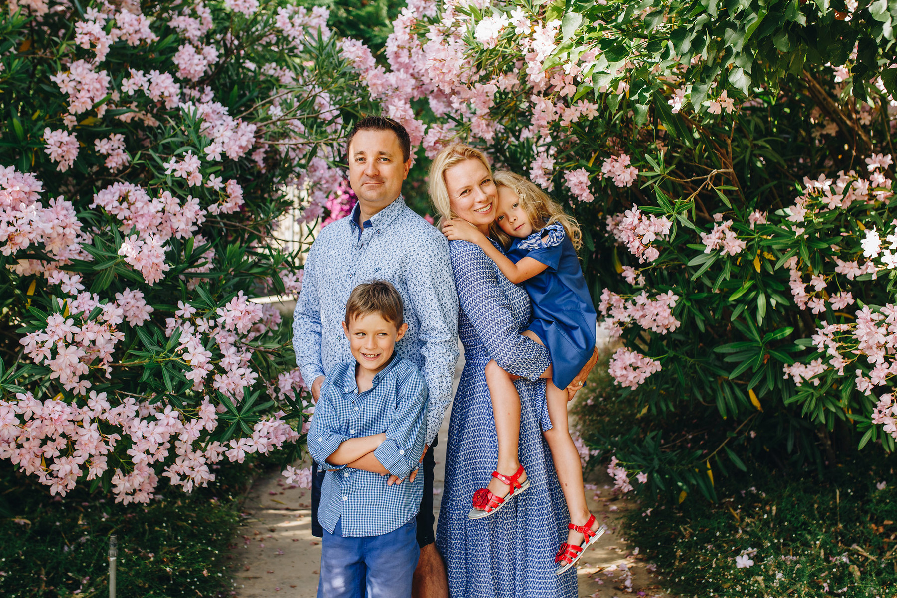 Family photo shooting in Benahavís