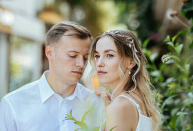 Свадебная прогулочкая фотосъемка в Марбелье